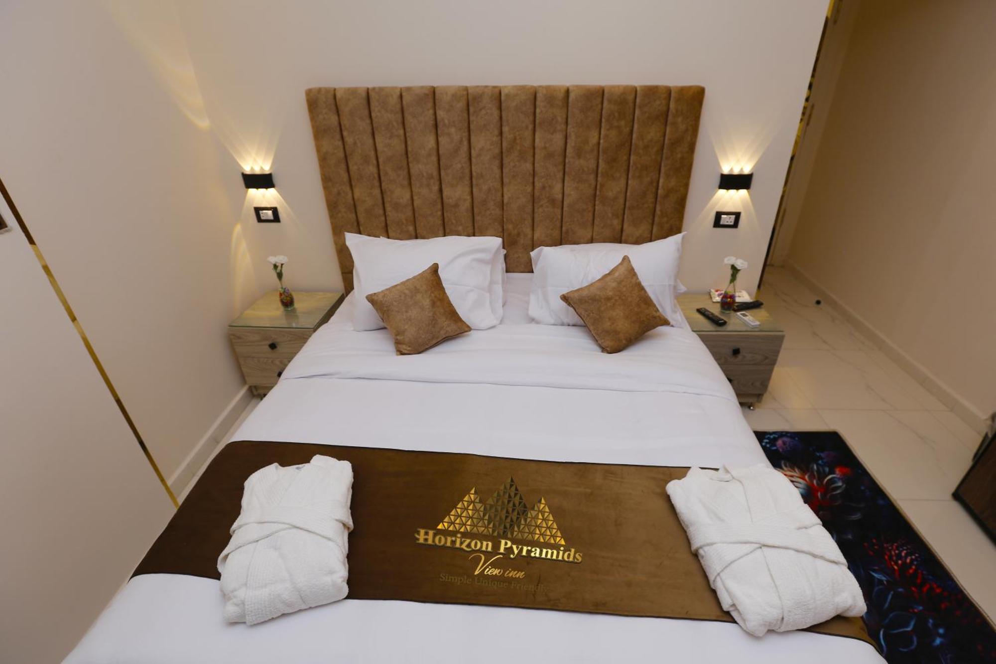 Horizon Pyramids View Inn Kafret el-Gabal Exterior foto