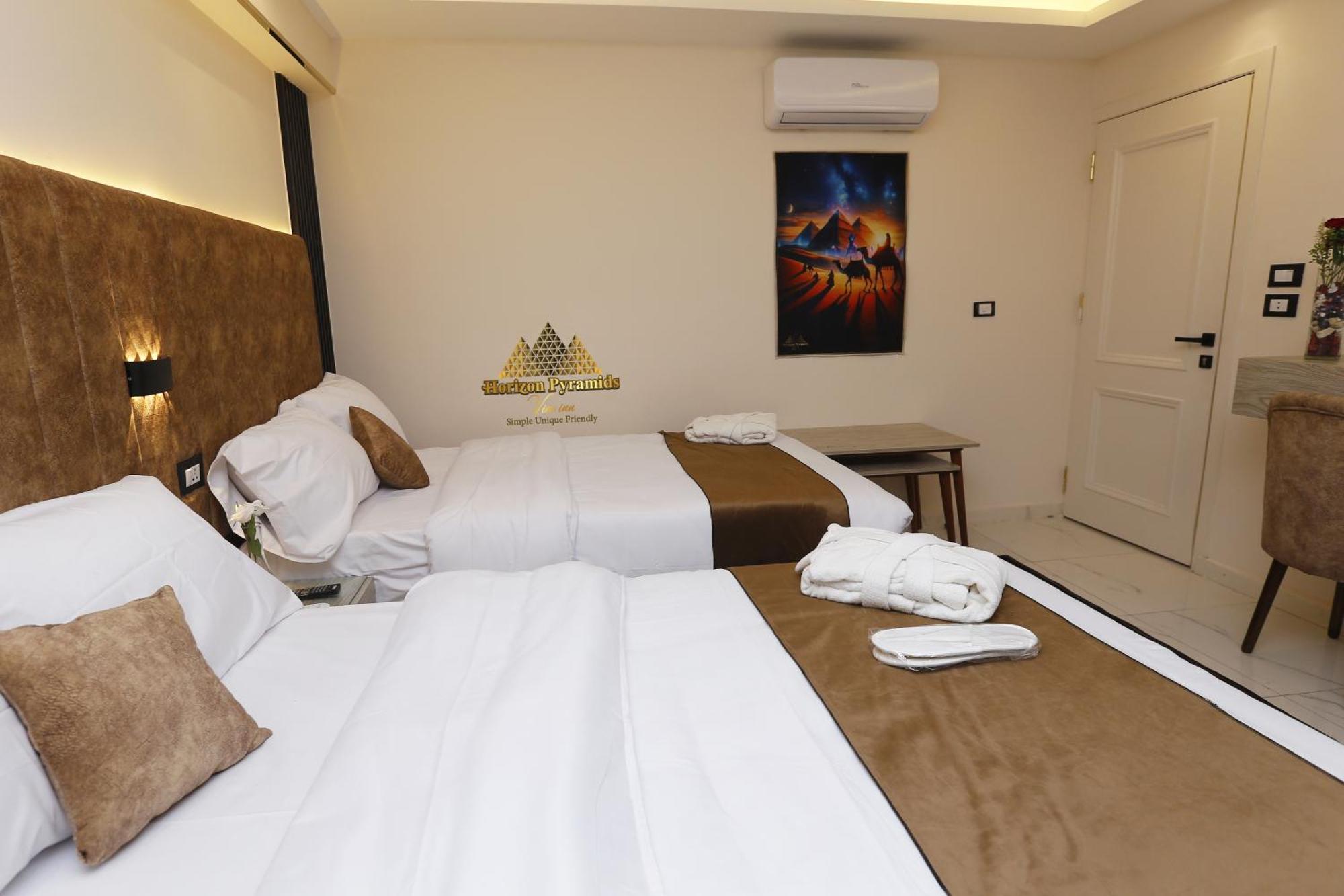 Horizon Pyramids View Inn Kafret el-Gabal Exterior foto