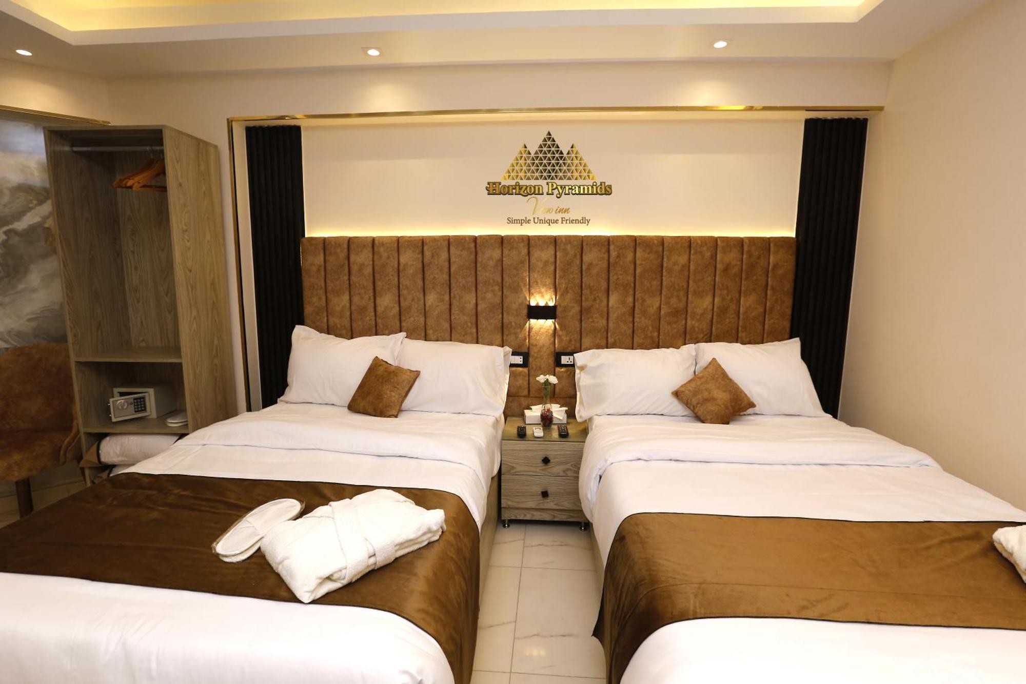 Horizon Pyramids View Inn Kafret el-Gabal Exterior foto
